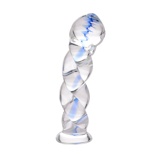 Soma Twisted Glass Dildo - UABDSM