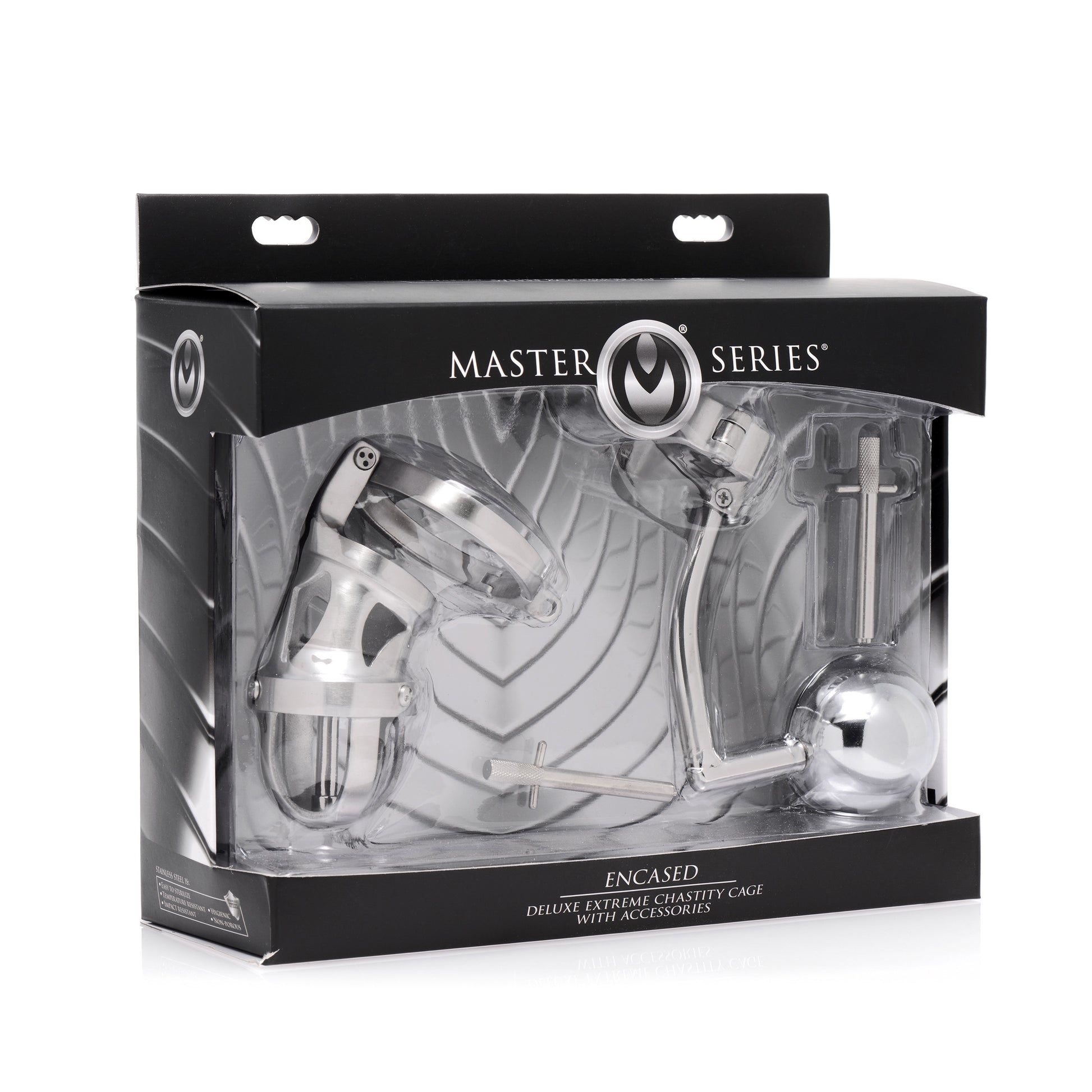 The Deluxe Extreme Chastity Cage with Accessories - UABDSM