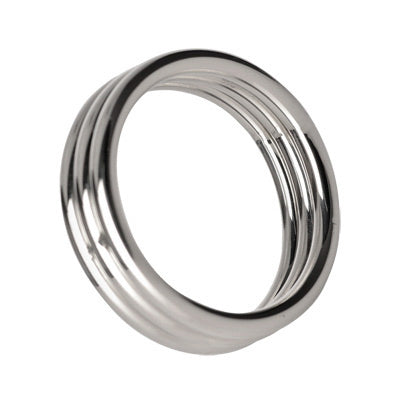 Echo 2 Inch Stainless Steel Triple Cock Ring - UABDSM