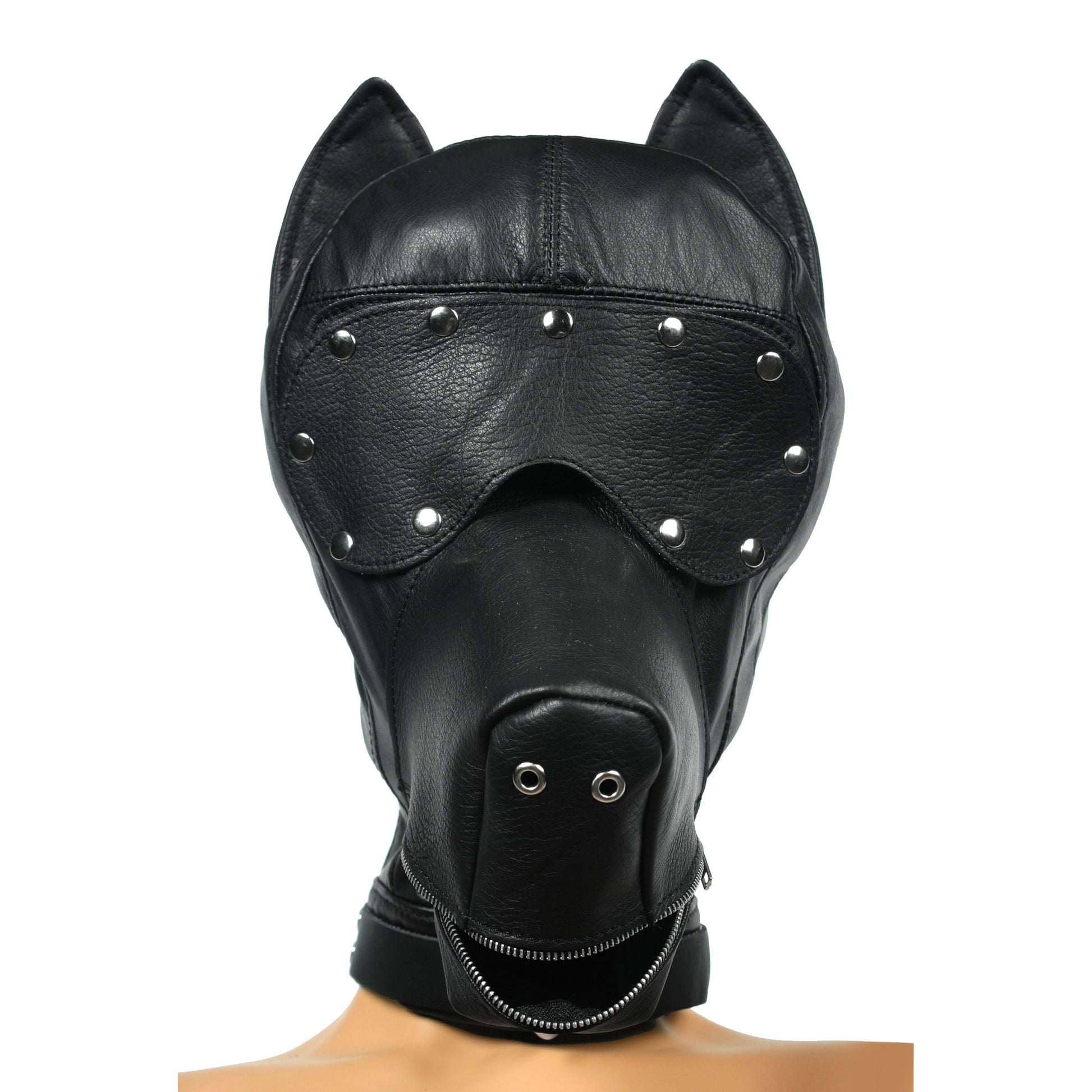 Ultimate Leather Dog Hood - UABDSM