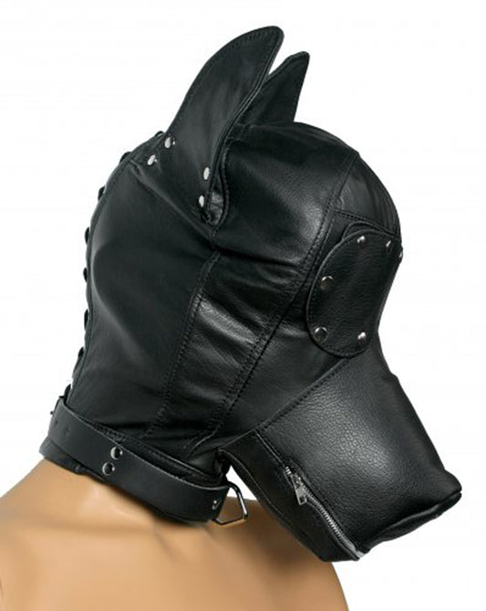 Ultimate Leather Dog Hood - UABDSM