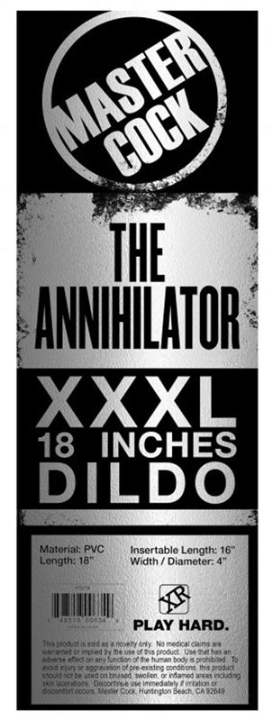 The Annihilator XXXL Dildo - UABDSM