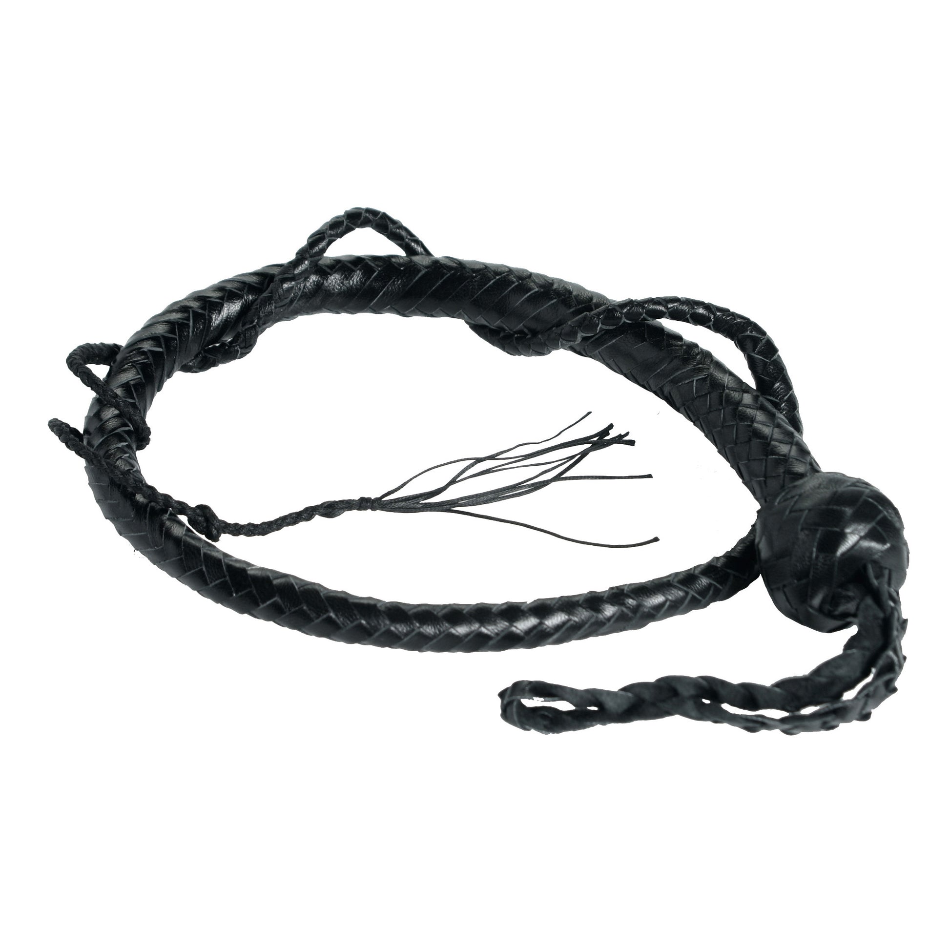 3 Foot Snakewhip 12 Plait - Black - UABDSM