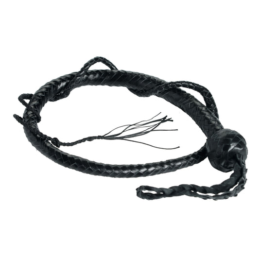 3 Foot Snakewhip 12 Plait - Black - UABDSM