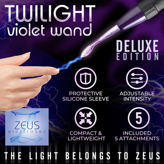 Zeus Deluxe Edition Twilight Violet Wand Kit - UABDSM