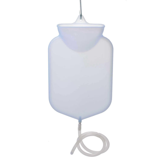 Silicone Open Flow Top Douche and Enema Bag - UABDSM