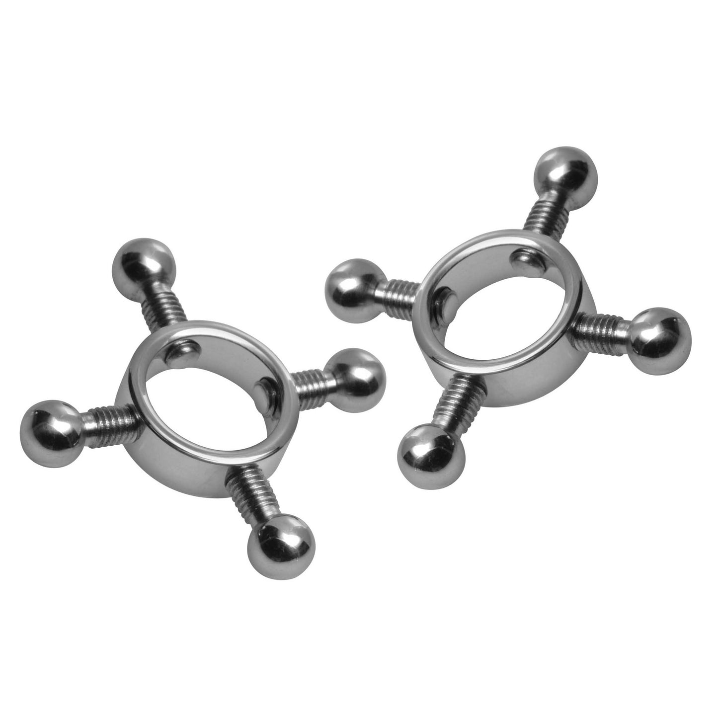 Stainless Steel Rings of Fire Nipple Press Set - UABDSM