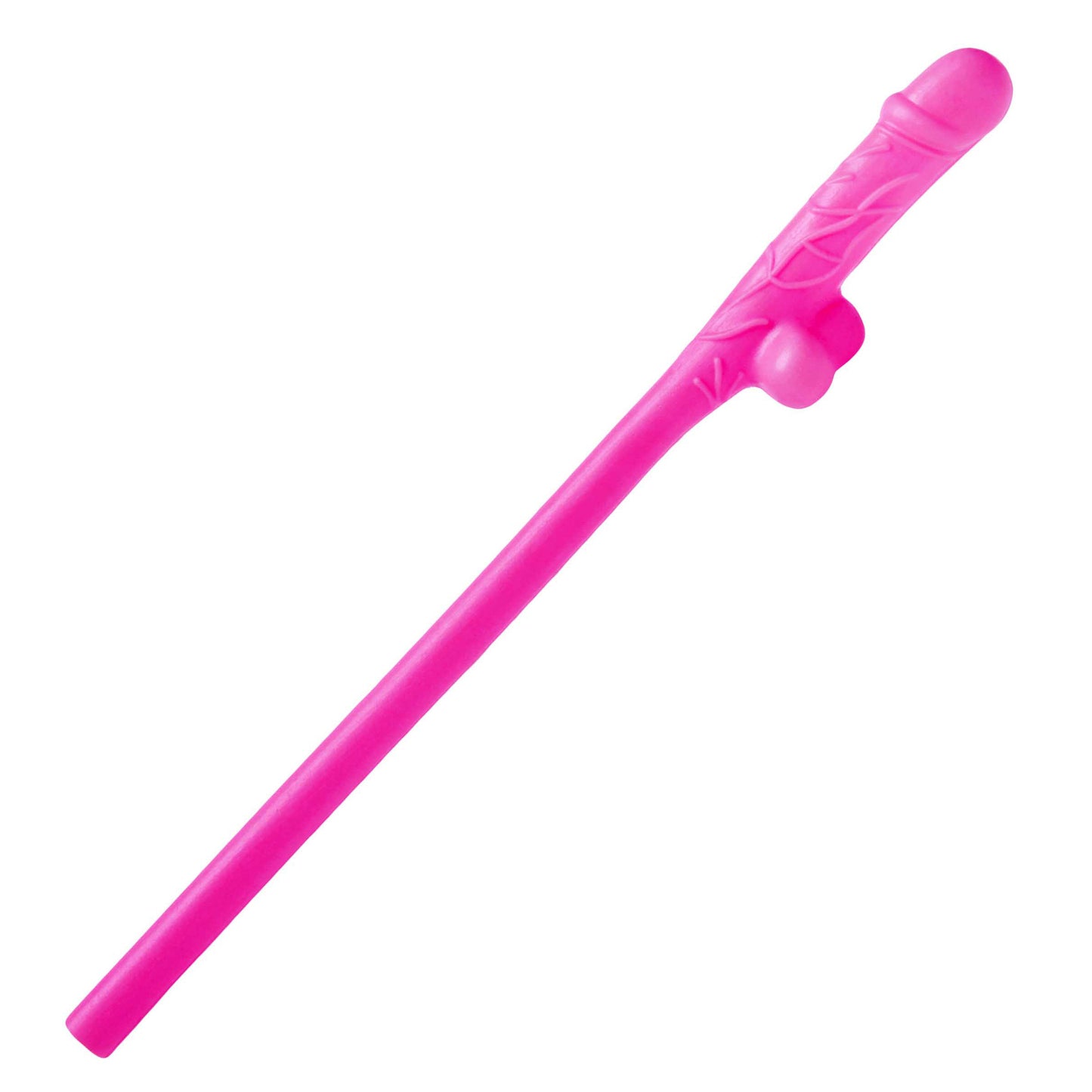 Penis Sipping Straws 10 Pack - Pink - UABDSM