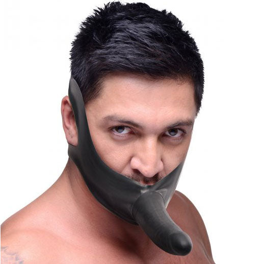 Master Series Face Strap On and Mouth Gag - UABDSM
