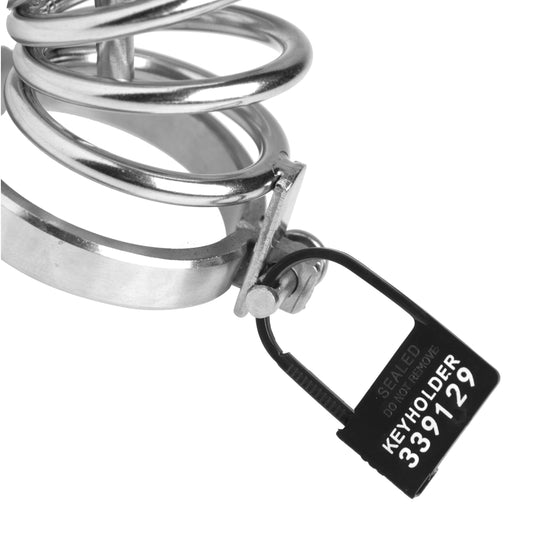 Keyholder 10 Pack Numbered Plastic Chastity Locks - UABDSM
