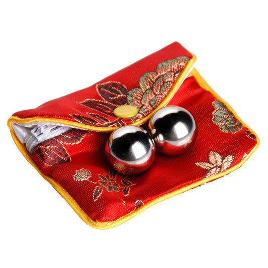 Stainless Steel Benwa Kegel Balls with Pouch - UABDSM
