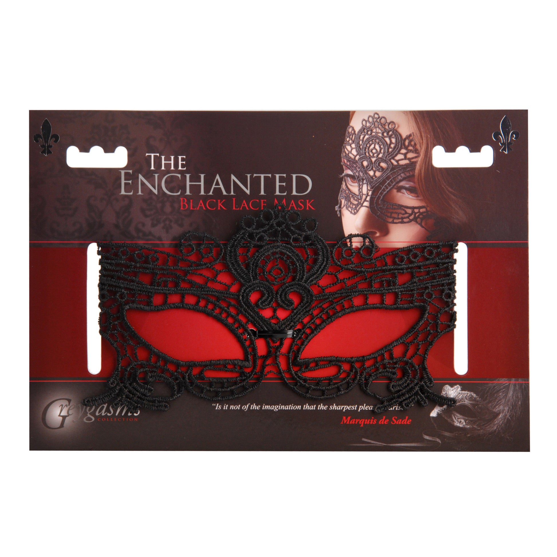 The Enchanted Black Lace Mask - UABDSM
