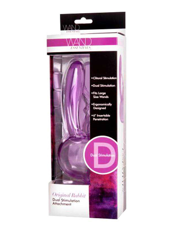 Original Rabbit Dual Stimulation Wand Attachment - UABDSM