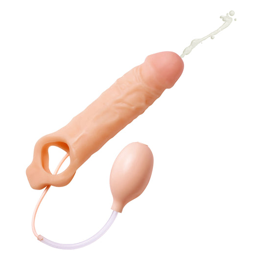 Realistic Ejaculating Penis Enlargement Sheath- Packaged - UABDSM