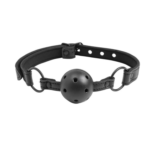 Adjustable Brrathable Ball Gag Vegan Leather - UABDSM