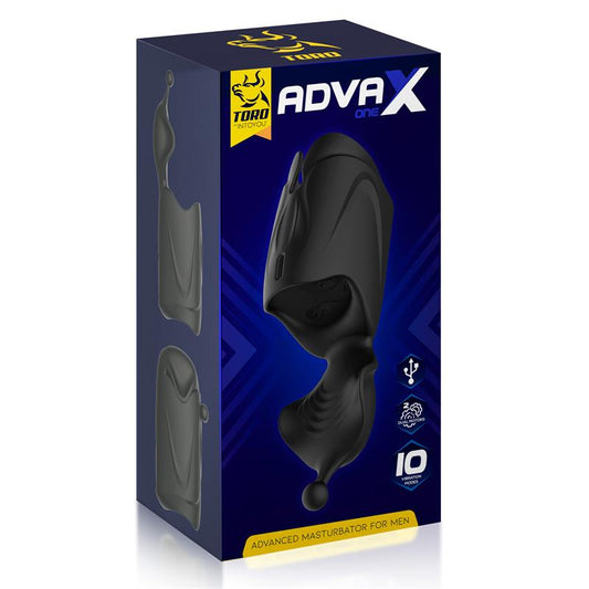 AdvaX One Masturbator Dual Motor Multiple Stimulation Flexible USB - UABDSM