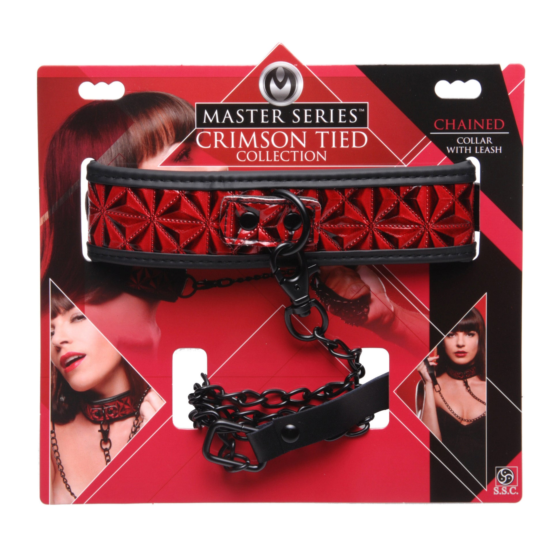 Crimson Tied Collar with Leash - UABDSM