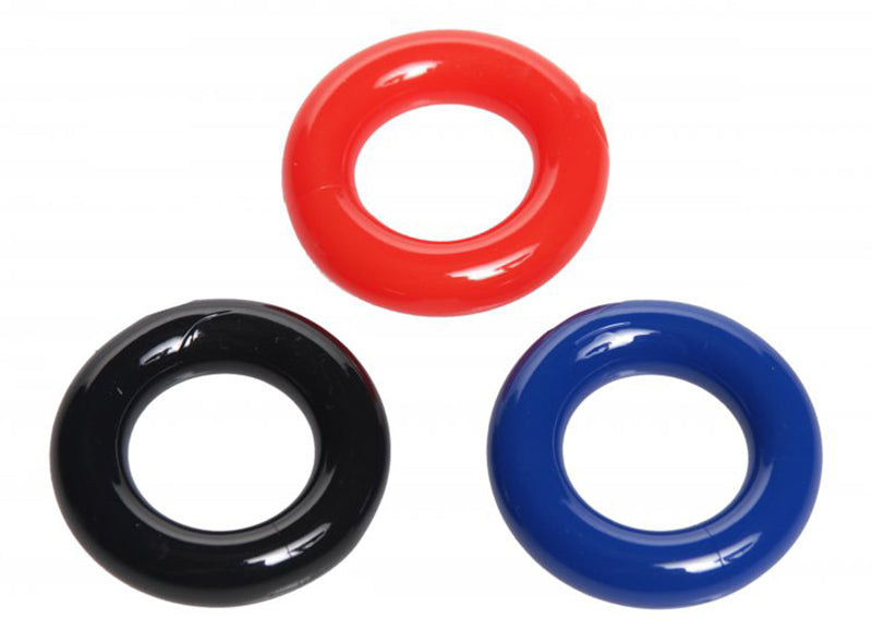 Stretchy Cock Ring 3 Pack - UABDSM