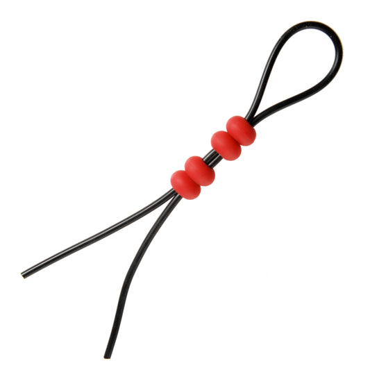 Crimson Tied Bolo Lasso Style Adjustable Cock Ring - UABDSM