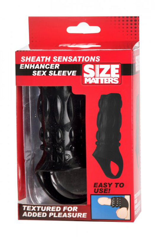 Sheath Sensations Enhancer Sex Sleeve - UABDSM
