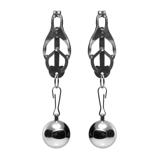 Deviant Monarch Weighted Nipple Clamps - UABDSM