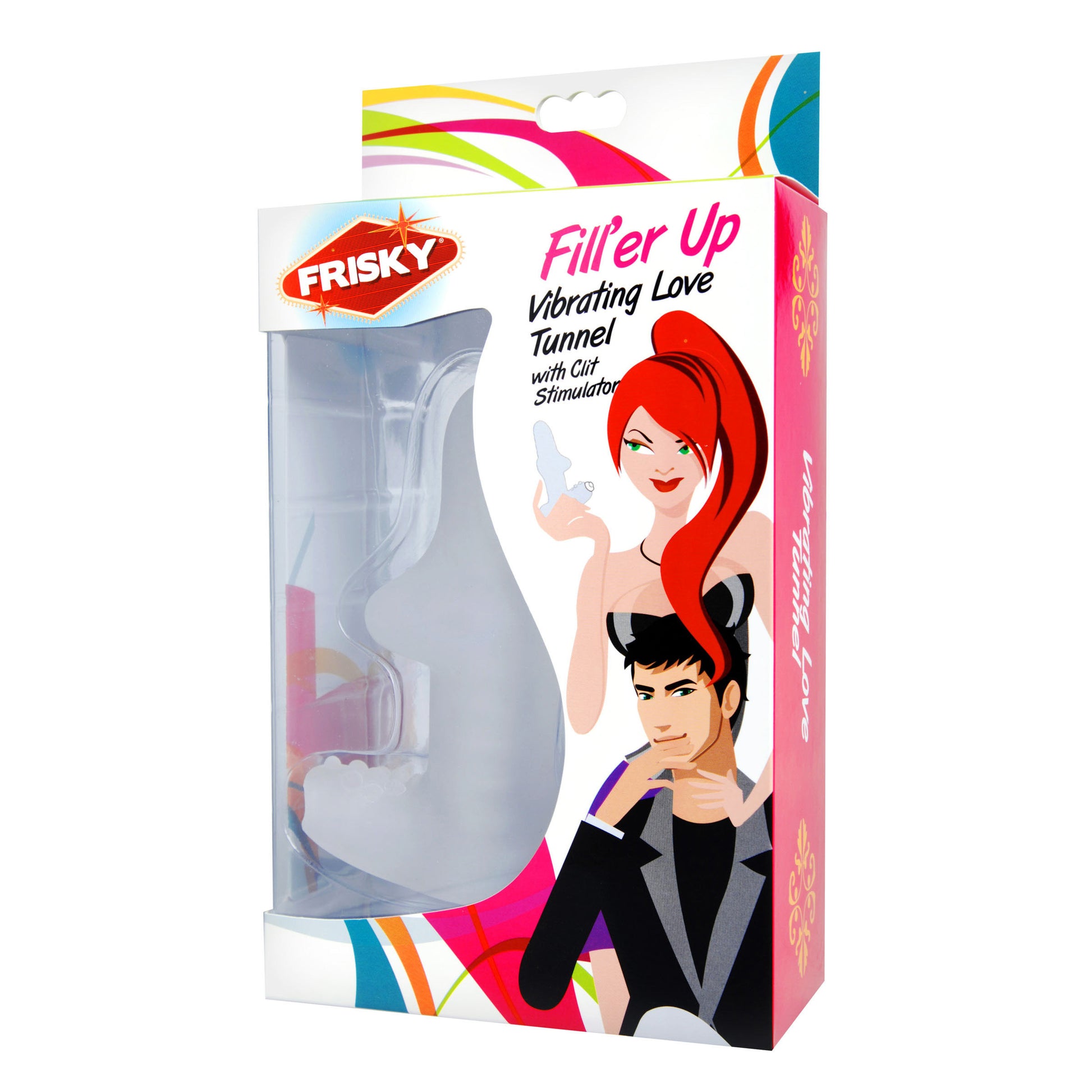 Fill Her Up Vibrating Love Tunnel with Clit Stimulator - UABDSM
