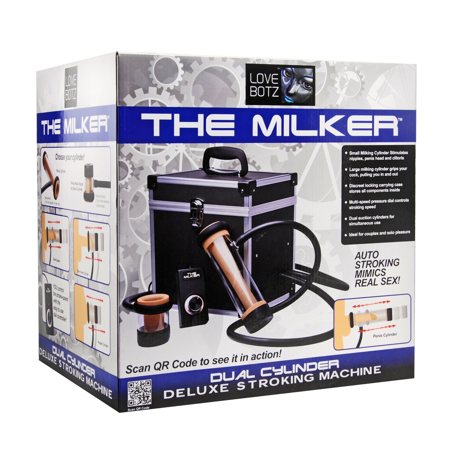 The Milker Automatic Deluxe Stroker Machine - UABDSM