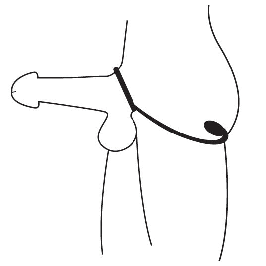Explorer Silicone Cock Ring and Prostate Plug - UABDSM