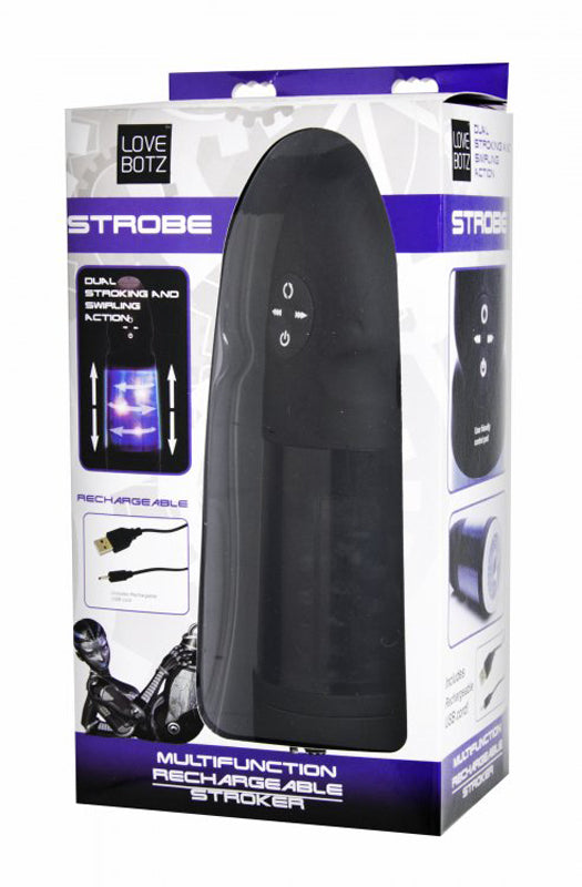 Strobe Multi Function Rechargeable Stroker - UABDSM