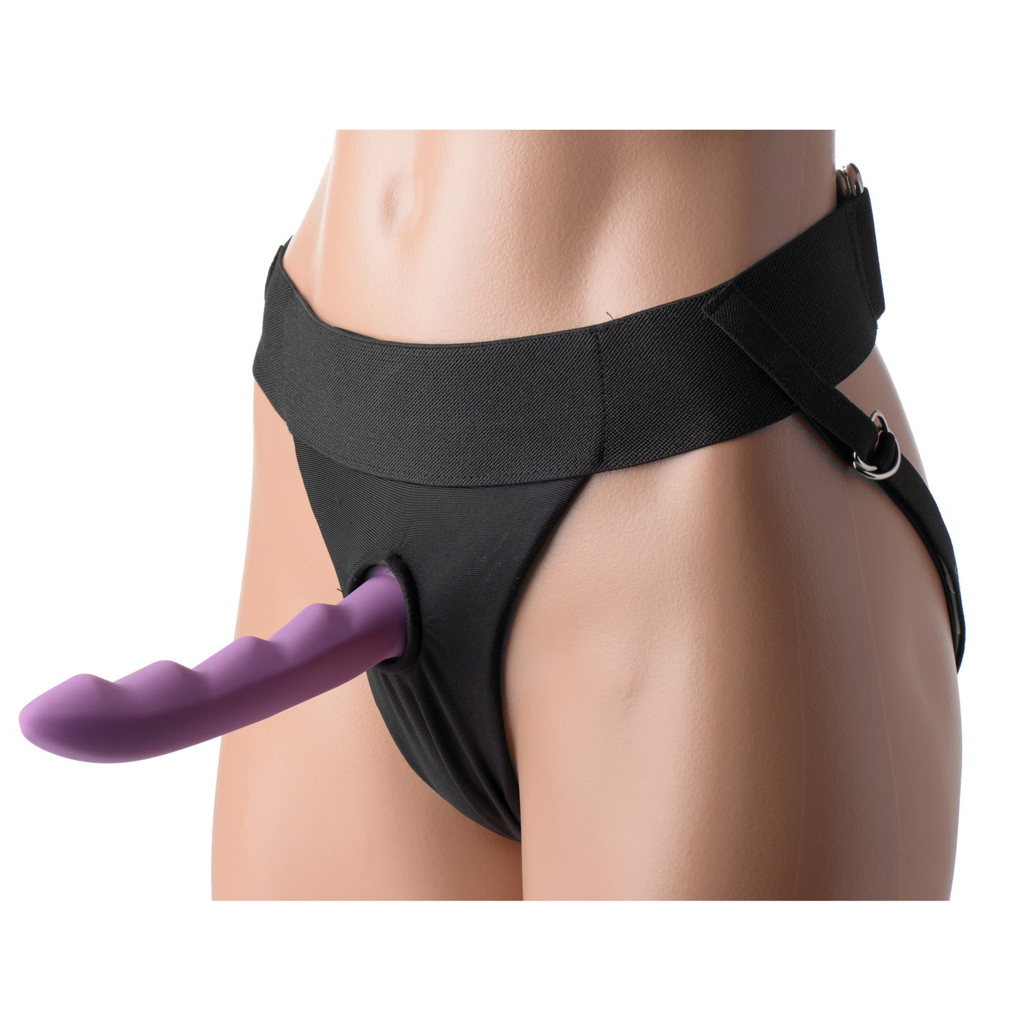 Avalon Jock Style Strap On Harness with Dildo - UABDSM