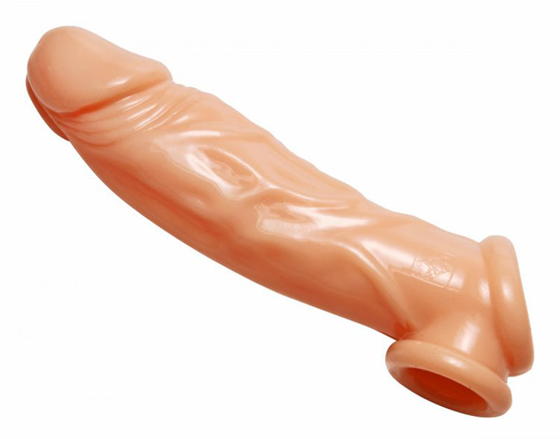 Realistic Flesh Penis Enhancer And Ball Stretcher - UABDSM