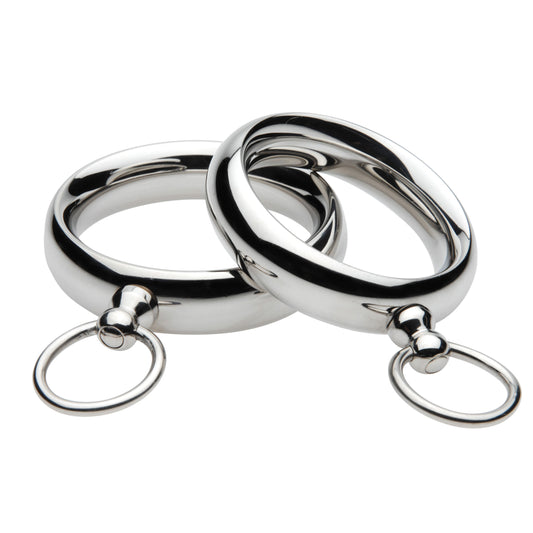 Lead Me Stainless Steel Cock Ring- 1.75 Inch - UABDSM