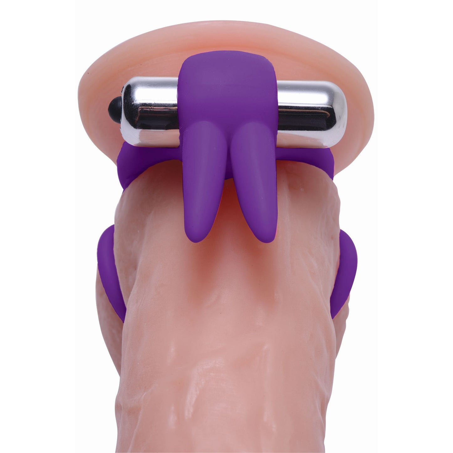 Throbbin Hopper Cock and Ball Ring with Vibrating Clit Stimulator - UABDSM