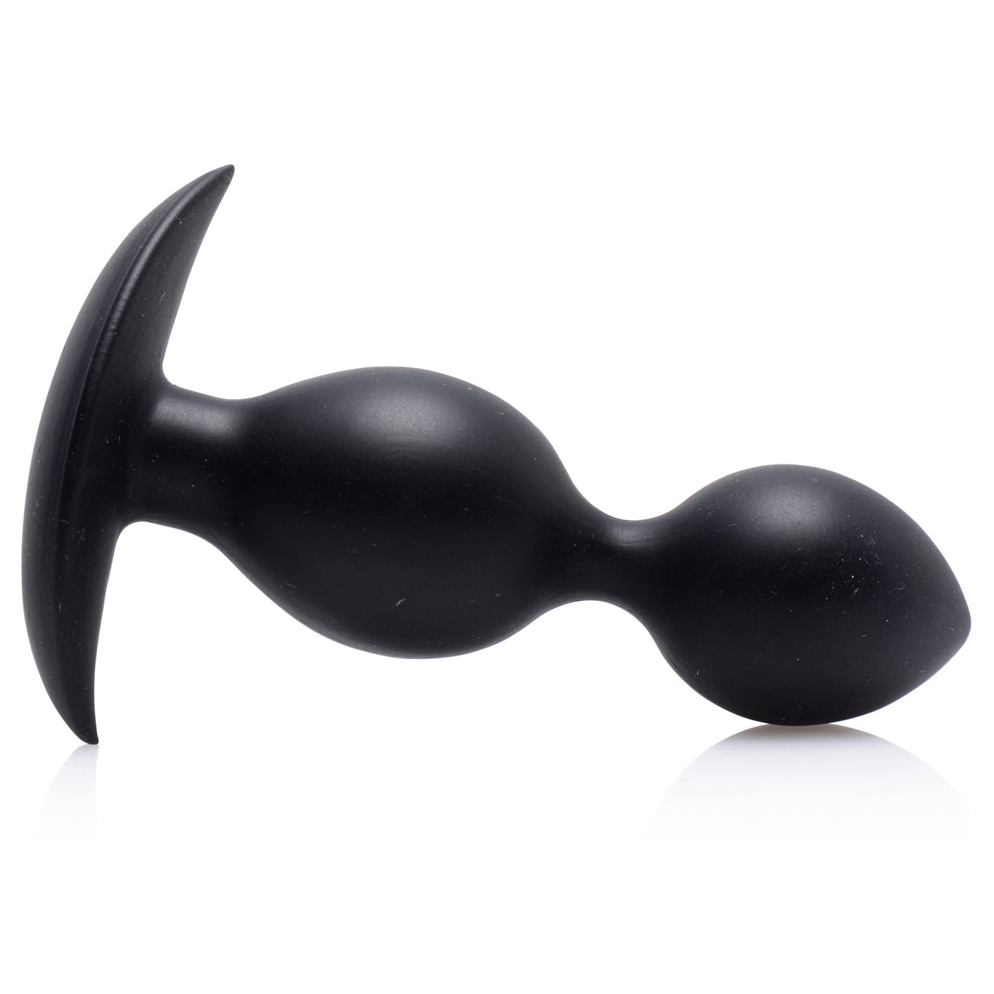 Orbs Steel Weighted Duotone Silicone Anal Plug - UABDSM