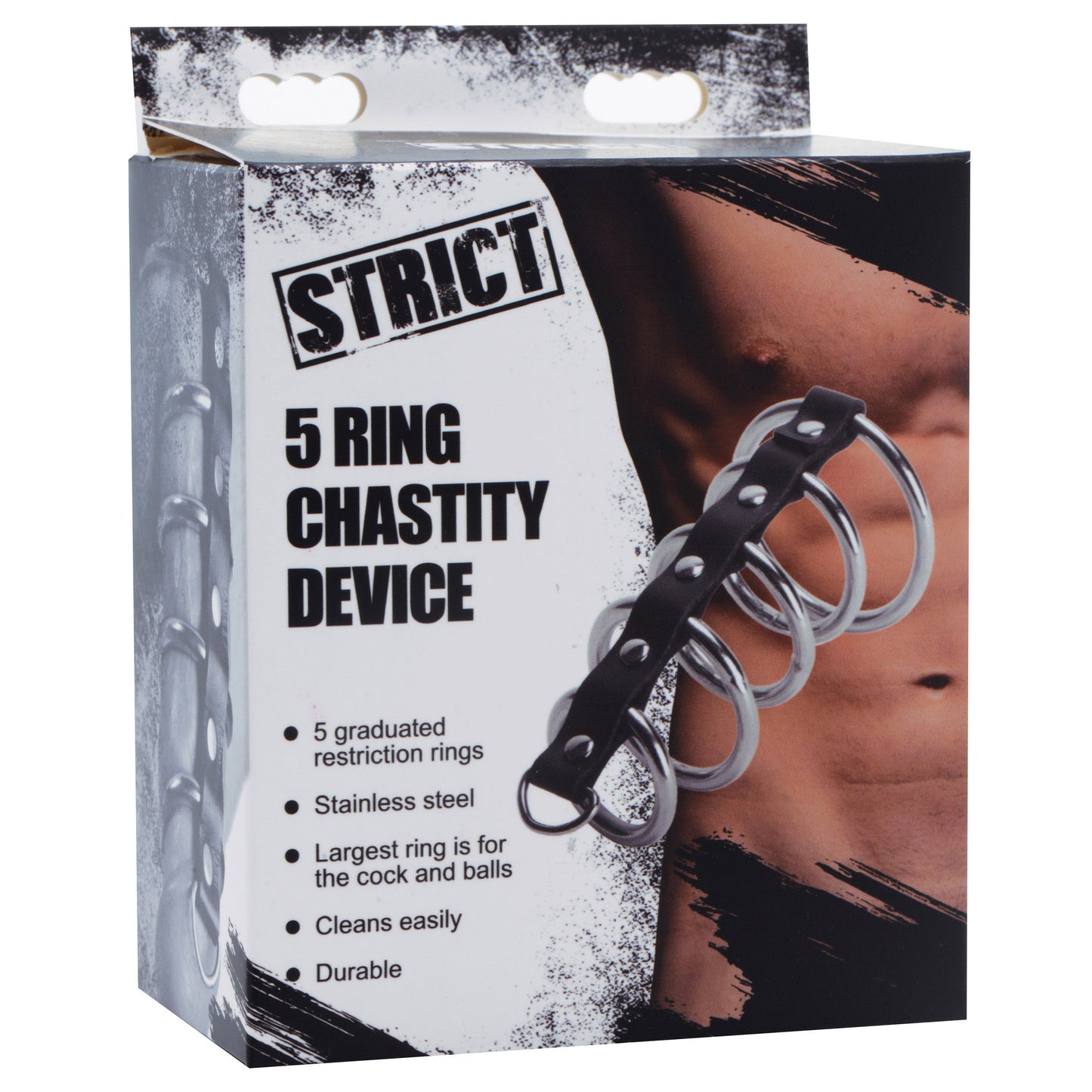 5 Ring Chastity Device - UABDSM