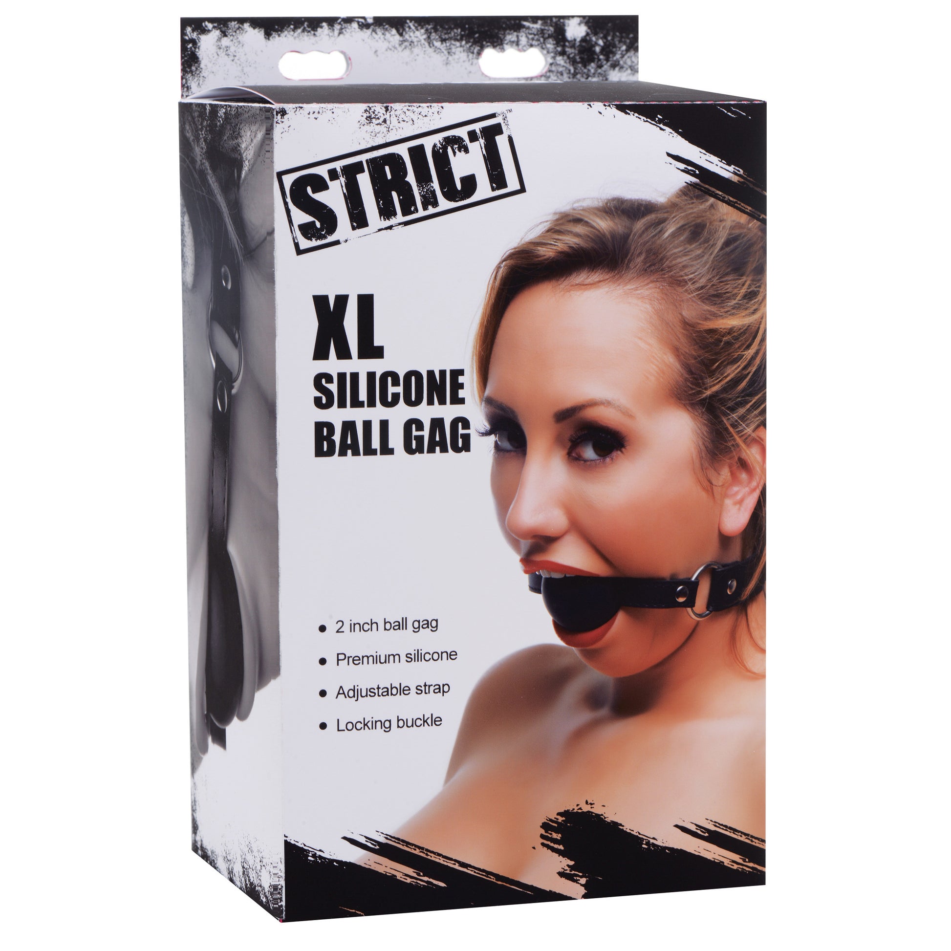 XL 2 Inch Silicone Ball Gag - UABDSM