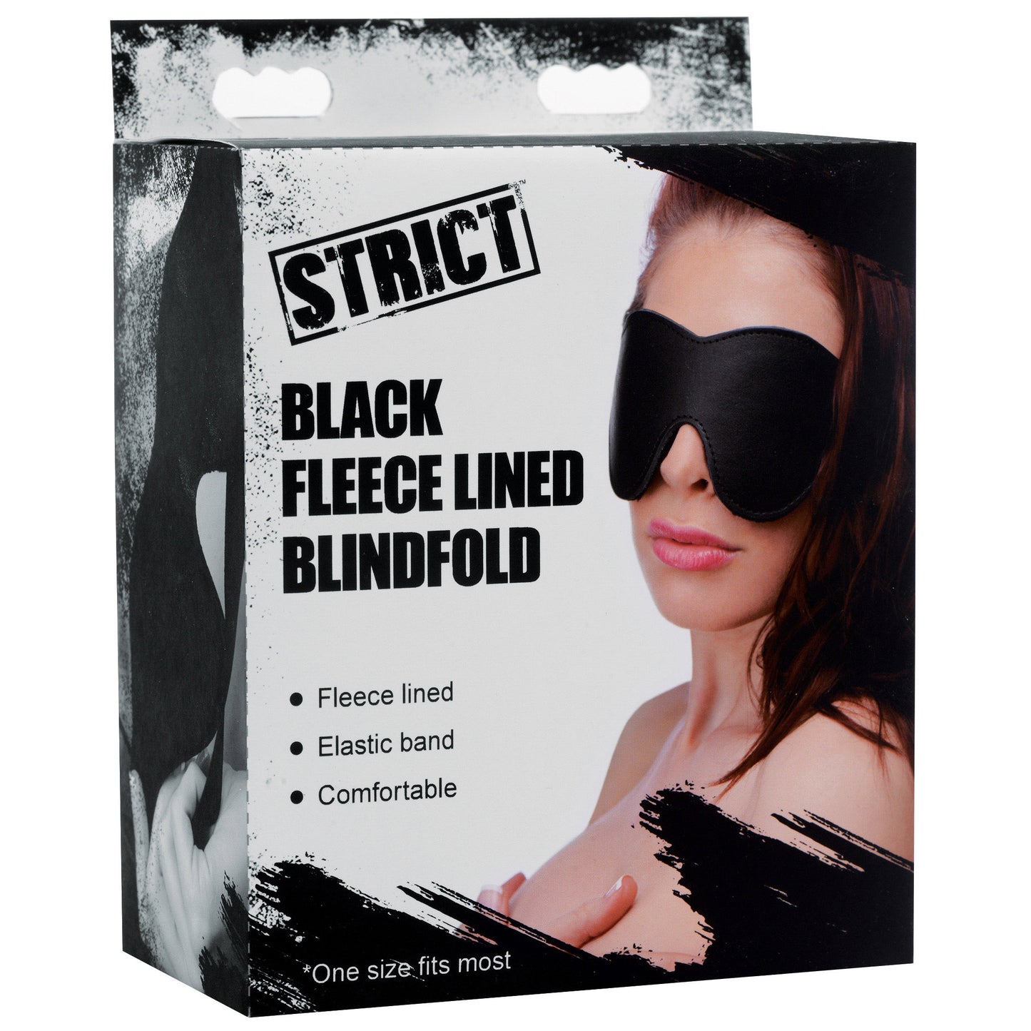 Black Fleece Lined Blindfold - UABDSM