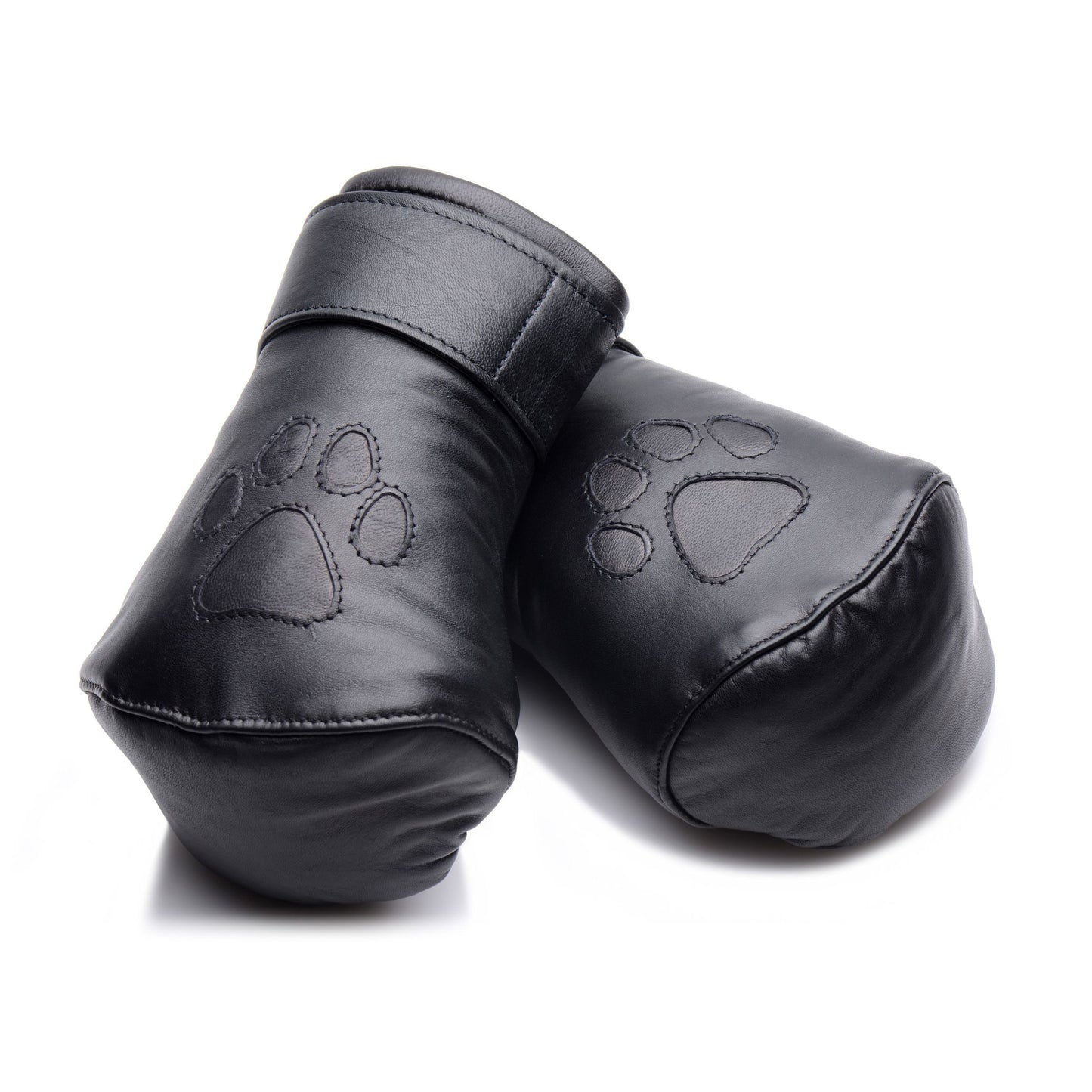 Strict Leather Padded Puppy Mitts - UABDSM