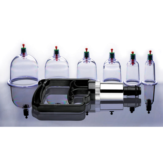 Sukshen 6 Piece Cupping Set with Acu-Points - UABDSM