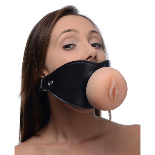 Pussy Face Oral Sex Mouth Gag - UABDSM