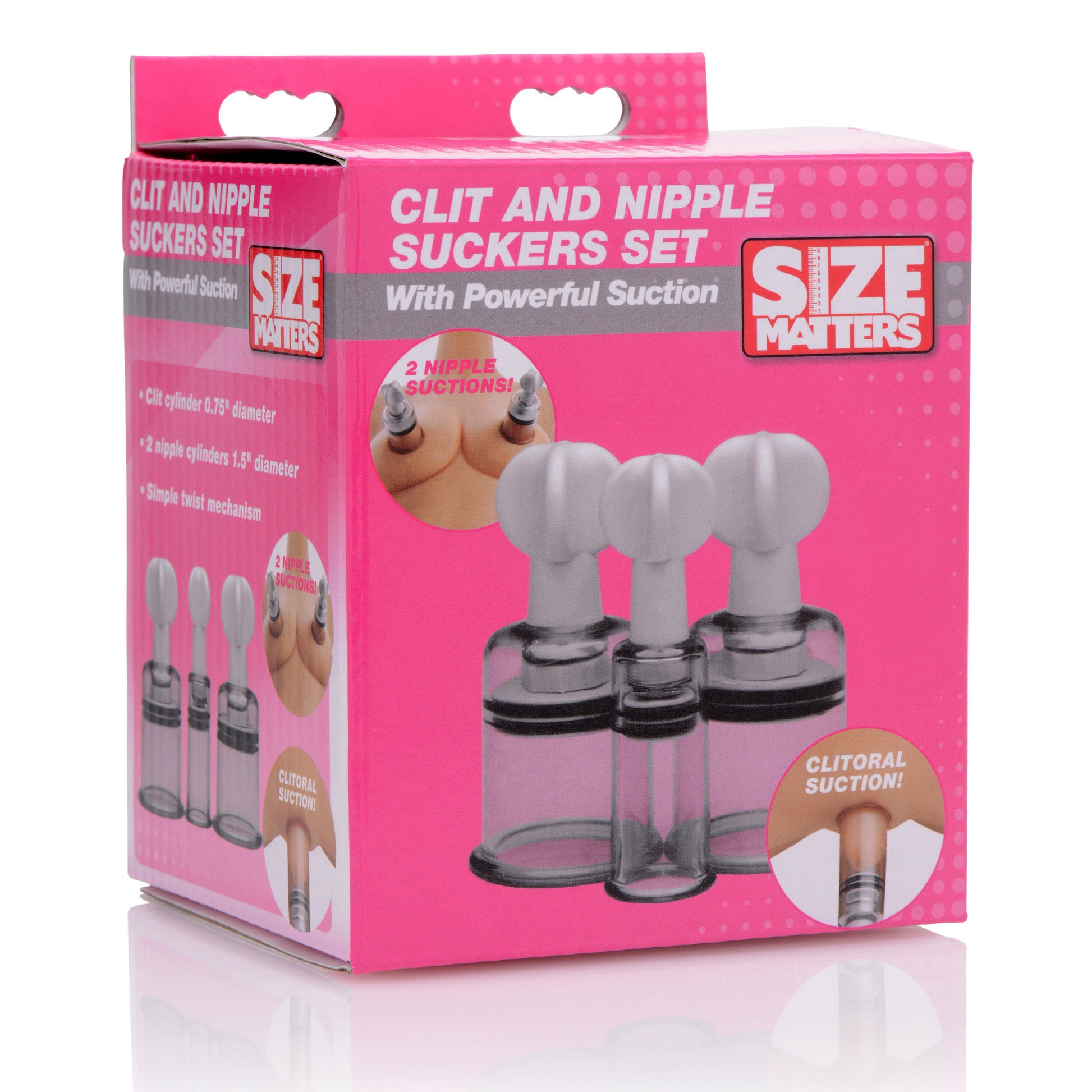 Clit and Nipple Suckers Set - UABDSM