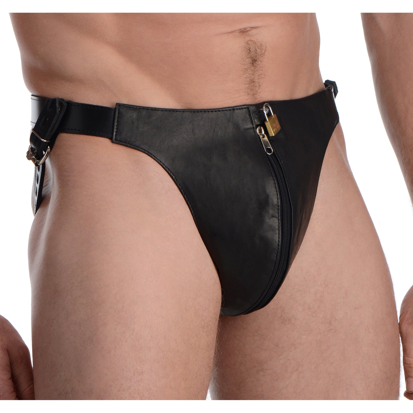 Spiked Leather Confinement Jockstrap - UABDSM