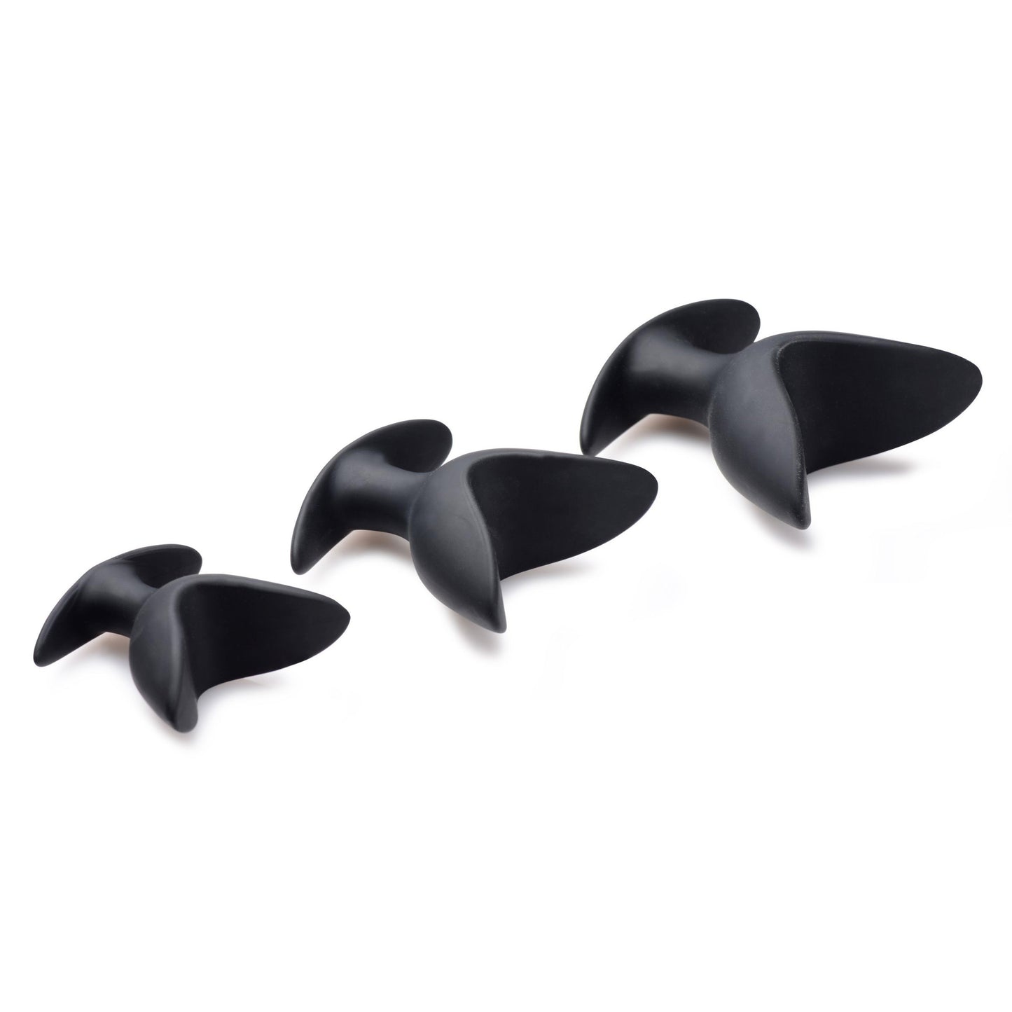 Ass Anchors 3 Piece Silicone Anal Anchor Set - UABDSM