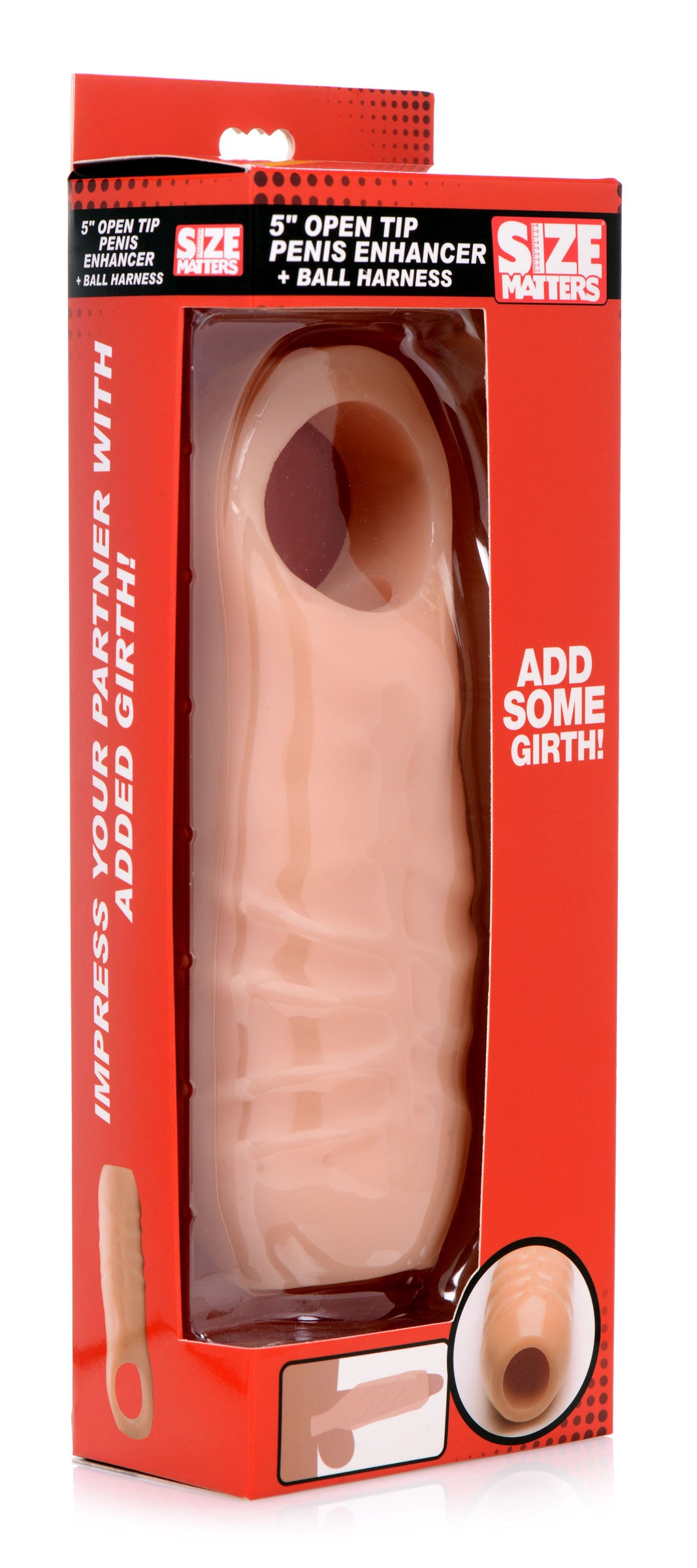 5 Inch Open Tip Penis Extension - UABDSM