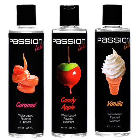 Passion Licks 3 Flavor Lube Pack- Sweets - UABDSM