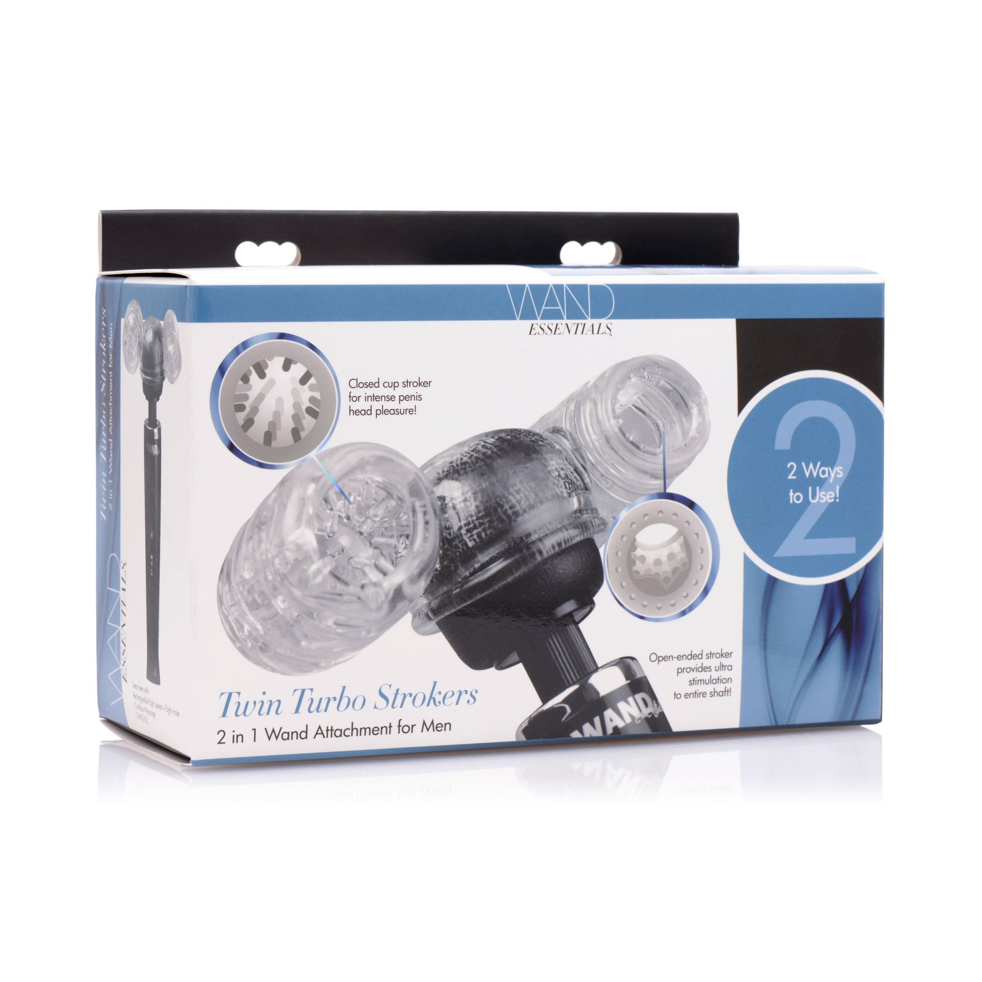 Twin Turbo Strokers 2 in 1 Wand Attachment for Men Adult Sex Toys, Intimate Supplies, Sexual Wellness, Online Sex Store UABDSM Twin Turbo Strokers 2 in 1 Wand Attachment for Men Adult Sex Toys, Intimate Supplies, Sexual Wellness, Online Sex Store UABDSM