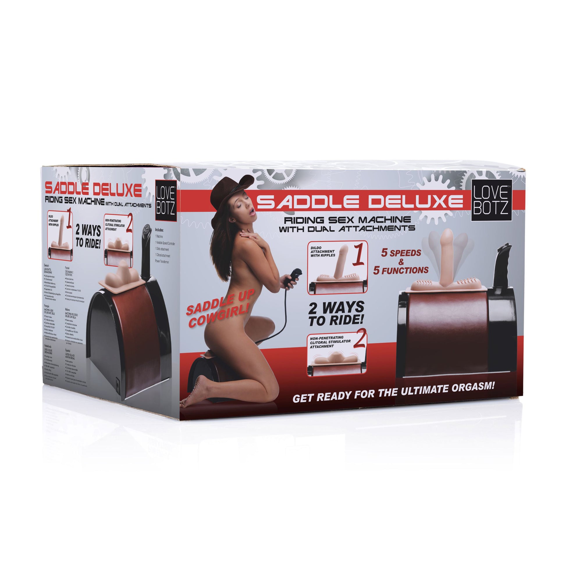 Saddle Deluxe Riding Sex Machine with Dual Attachments Adult Sex Toys, Intimate Supplies, Sexual Wellness, Online Sex Store UABDSM Saddle Deluxe Riding Sex Machine with Dual Attachments Adult Sex Toys, Intimate Supplies, Sexual Wellness, Online Sex Store UABDSM