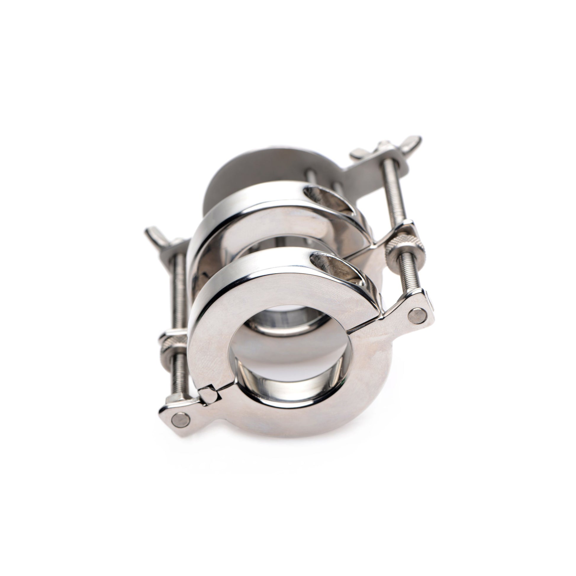 Stainless Steel Spiked CBT Ball Stretcher and Crusher - UABDSM