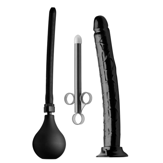 Go Deep Anal Cleansing Kit with Huge Dildo - UABDSM