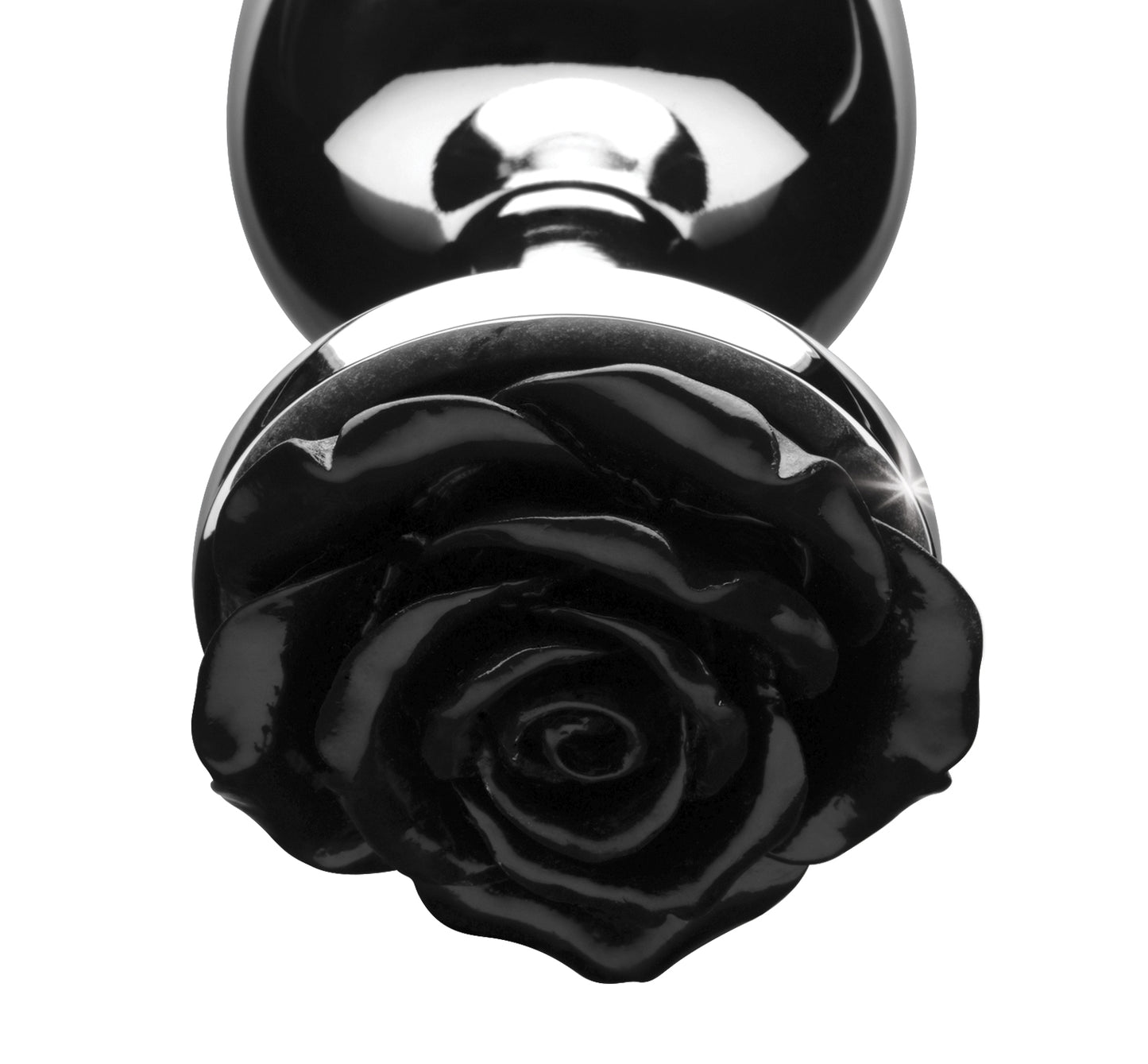 Black Rose Anal Plug- Small - UABDSM